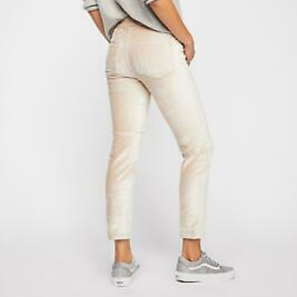 Free People Sweet Jane Velvet Skinny Pant 31 NWT - Picture 2 of 3